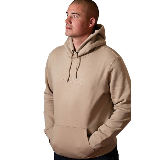 Sweat-shirt éco-responsable à capuche Beige